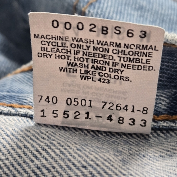 Levi's Women's High Rise Jeans - Light Blue - Picture 7 of 12